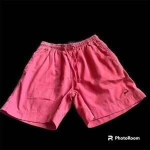 Salmon red Cuffy’s of cape cod shorts